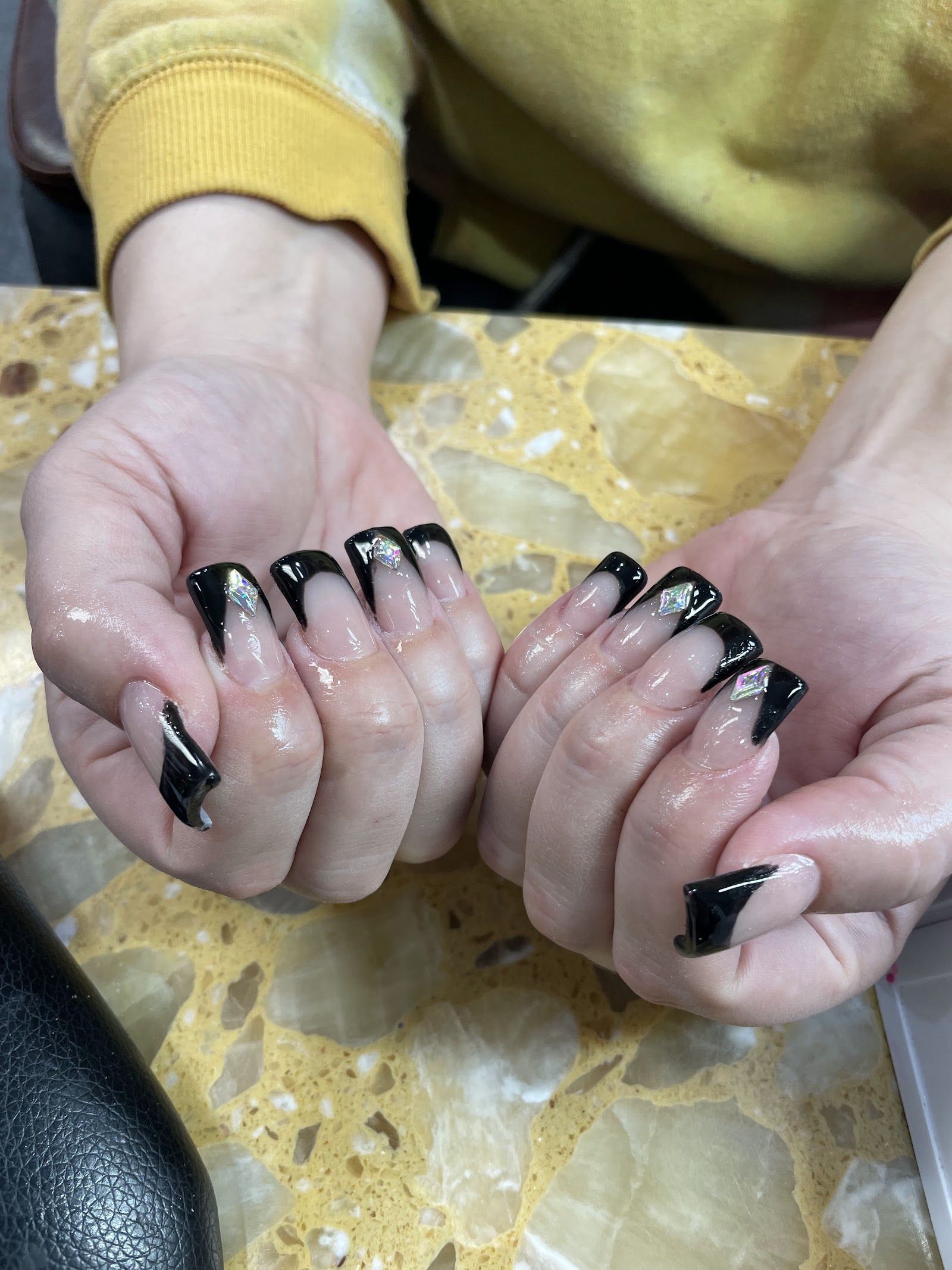 Pink Nails nail work in West Allis, Wisconsin